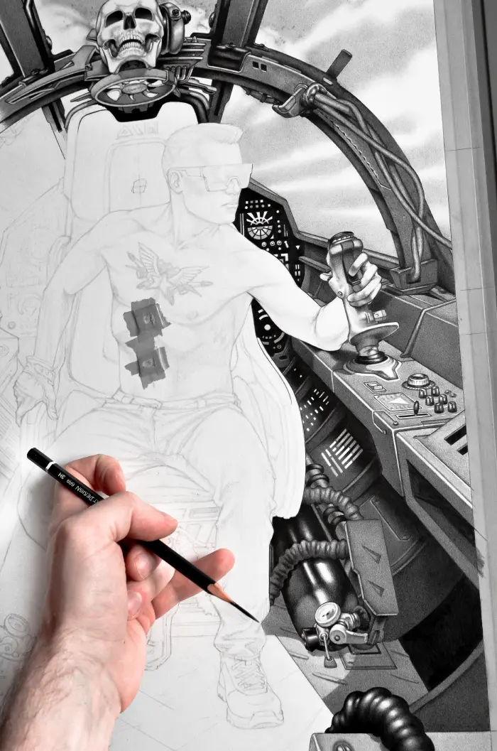 Machineries 28 – left section WIP