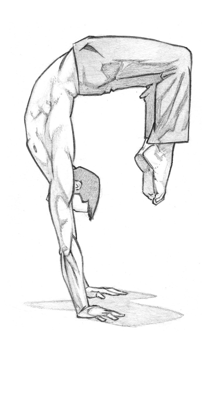Pose of the Day 08/2025 • Dessins de poses