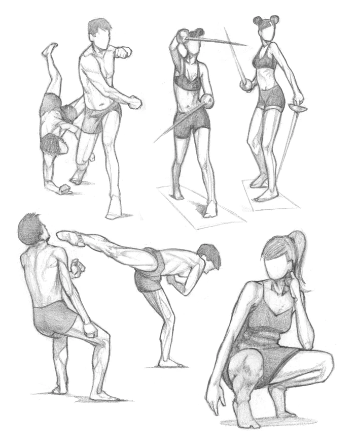 Figure 2023-2024, pencil artwork by Warren Montrose